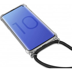 Coque avec Cordon pour "SAMSUNG Galaxy S10" Silicone Airbags Transparente