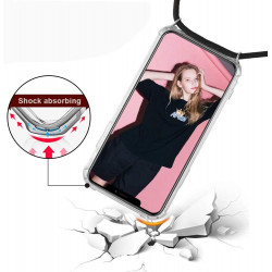 Coque avec Cordon pour "SAMSUNG Galaxy S20" Silicone Airbags Transparente