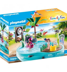 PLAYMOBIL - 70610 - Piscine...