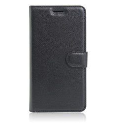 Coque Portefeuille pour "IPHONE 7" APPLE Simili-cuir Rabat Protection (NOIR)