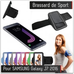 Brassard Sport SAMSUNG Galaxy J7 2016 pour Courir Respirant Housse Etui coque T6