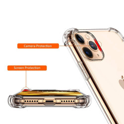 Coque Silicone Anti-Chocs pour "IPHONE 12 Pro Max" Transparente Protection Gel Souple