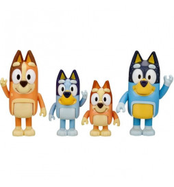 4 figurines de la famille...