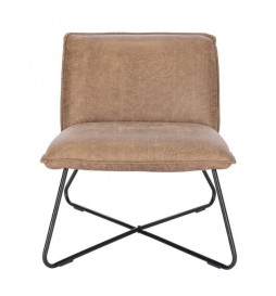 Fauteuil bas IVO - Tissu...