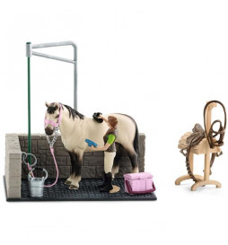 Box de lavage pour chevaux...