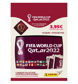 Pack de cartes 1 album + 4...