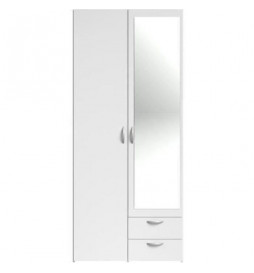 Armoire VARIA - Décor blanc...