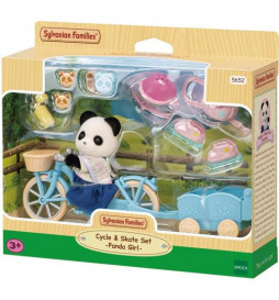 La fille panda, son vélo et...