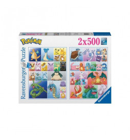 Puzzle Pokémon 2x 500...