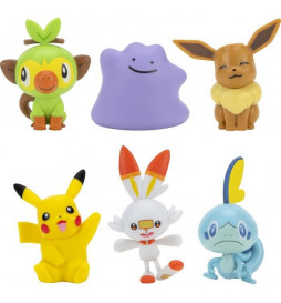 Bandai - Pack de 6 figurines