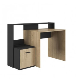 Bureau WILLY 1 porte - Noir...