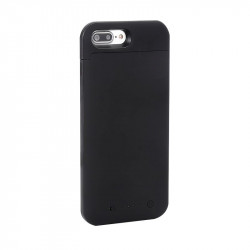Coque Batterie Chargeur pour IPHONE 7 Noir Power Bank 4500mAh Secours Téléphone Slim