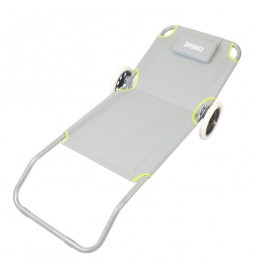 Chaise de plage a roulette...