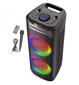 Enceinte lumineuse avec...