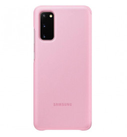 Clear View cover S20 Rose
