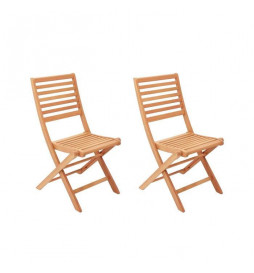 Lot de 2 chaises de jardin...