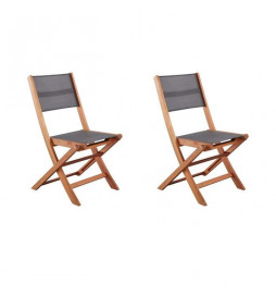Lot de 2 chaises de jardin...
