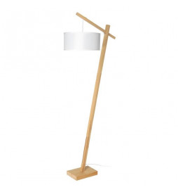 Lampadaire pieds en bois -...