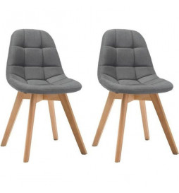 ANYA Lot de 2 chaises de...