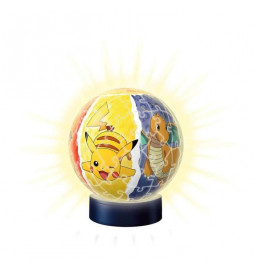Puzzle 3D Ball Pokémon 72p ill