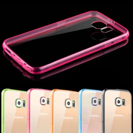 Coque Rigide Contour SAMSUNG Galaxy S6 Transparente Bumper Protection Dure Housse Etui