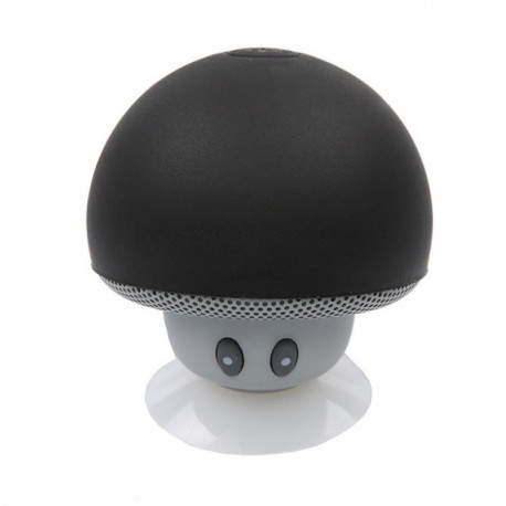 Enceinte Champignon Bluetooth pour Smartphone Ventouse Haut-Parleur Micro Mini