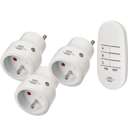 Brennenstuhl Lot de 3 mini...