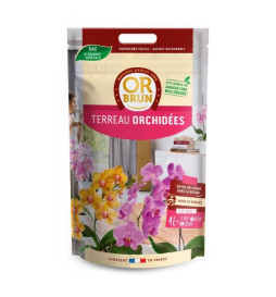 OR BRUN-TERREAU ORCHIDÉES 4L
