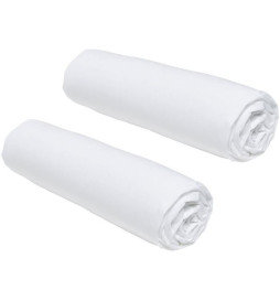 Lot de 2 draps housses...