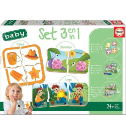 Jeux éducatif bébé 3 en 1 -...