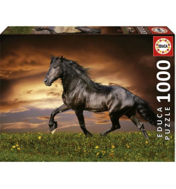 CHEVAL AU TROT - Puzzle de...