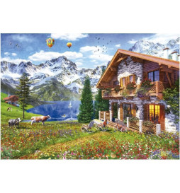 CHALET ALPIN - Puzzle de...