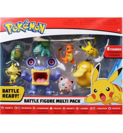 POKEMON Pack de 8 Figurines...