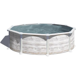 GRE - Piscine ronde acier...