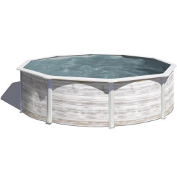 GRE - Piscine ronde acier...