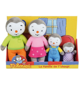 Coffret famille 4 Peluches...