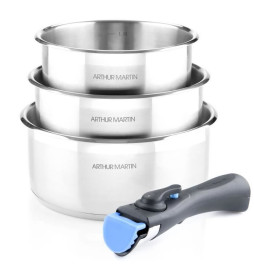 Set de 3 casseroles...