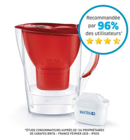 CARAFE MARELLA 2 MOIS ROUGE