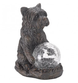 Chien Globe Craquelé