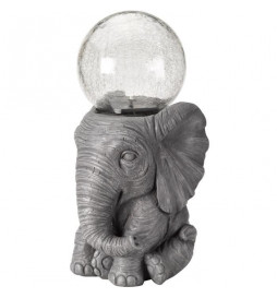 Orbe Eléphant résine et verre
