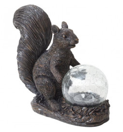 Ecureuil et Globe Craquelé