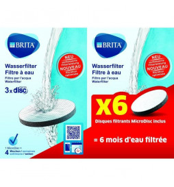 BRITA Pack 6 Microdiscs...