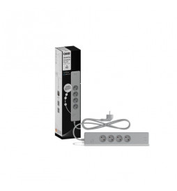 MULTIPRISE 4 ENTRÉES + 2 USB