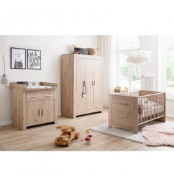 Chambre bébé Trio : Lit 70...