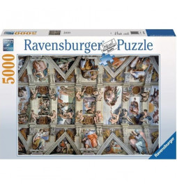 Puzzle 5000 p Chapelle Sixtine