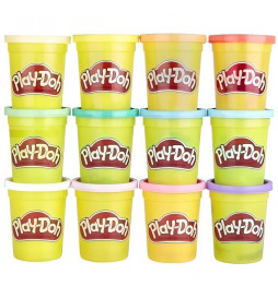 PLAY-DOH - 12 Pots - Pâte a...