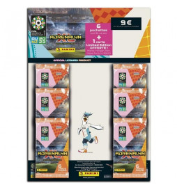 Pack 6 pochettes + 1 carte...