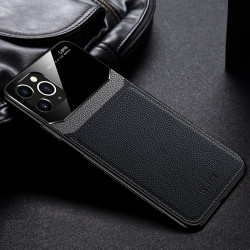 Coque Effet Cuir pour "IPHONE 11 Pro" APPLE  Plexiglass Protection