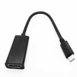 Adaptateur HDMI/Type C pour MacBook Convertisseur Television Ecran Retroprojecteur Cable 1080p 