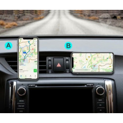Support Voiture Ventilateur Magnetique pour Smartphone Aimant Universel